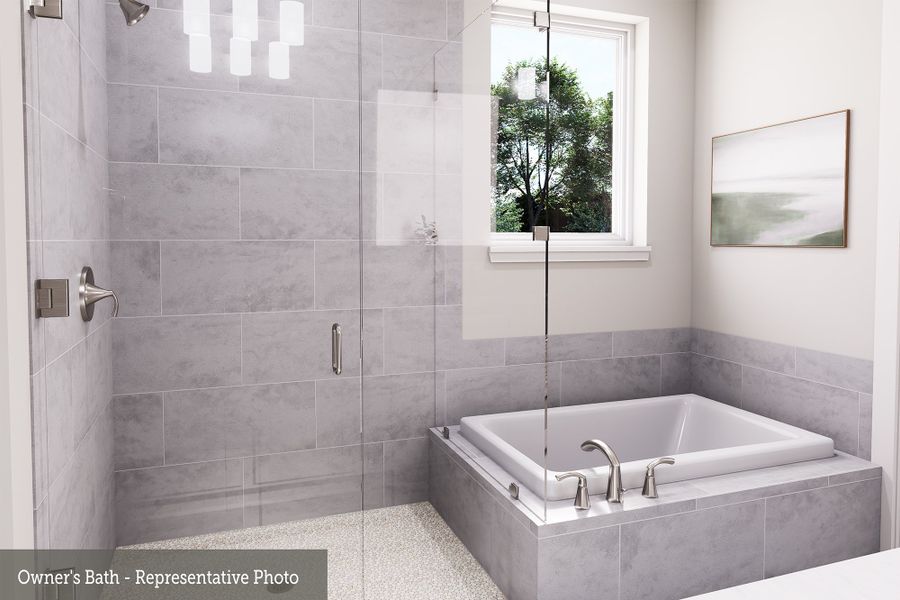 The Frazier - Owner's Bath