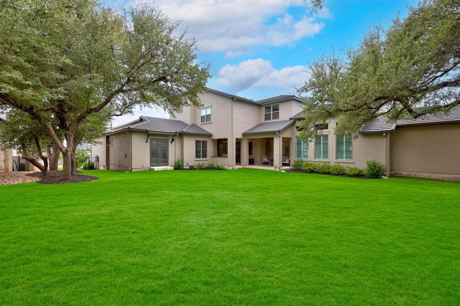 virtual grass enhancement. It does look like this seasonally