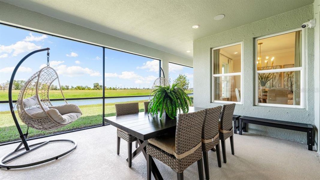 Exterior details and patio area of a home in Coasterra Community Group Page, Palmetto (Image 3).