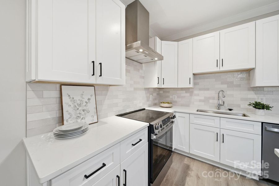 Furnished interior view inside a new home in , Charlotte (Image 34).