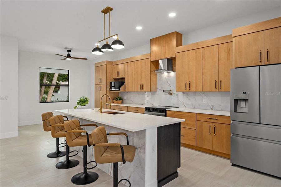 Furnished interior view inside a new home in , New Port Richey (Image 17).