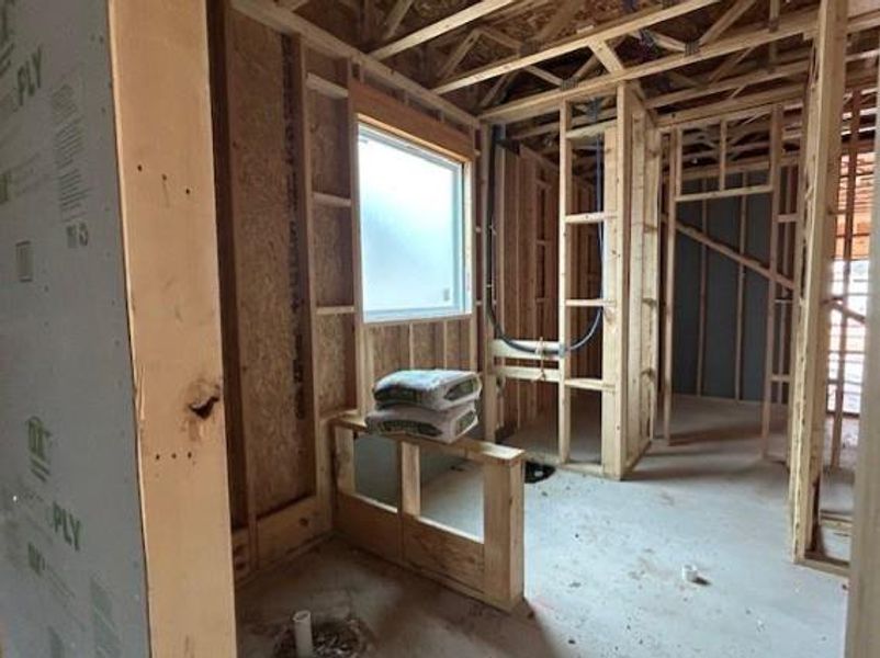 Primary Bathroom with separate shower and garden tub