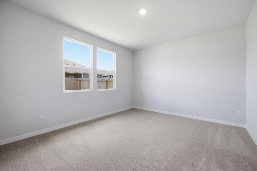 Spacious, unfurnished interior of a new home in Stallion Run, Buda (Image 19). Spacious, unfurnished interior of a new home in Stallion Run, Buda (Image 19).