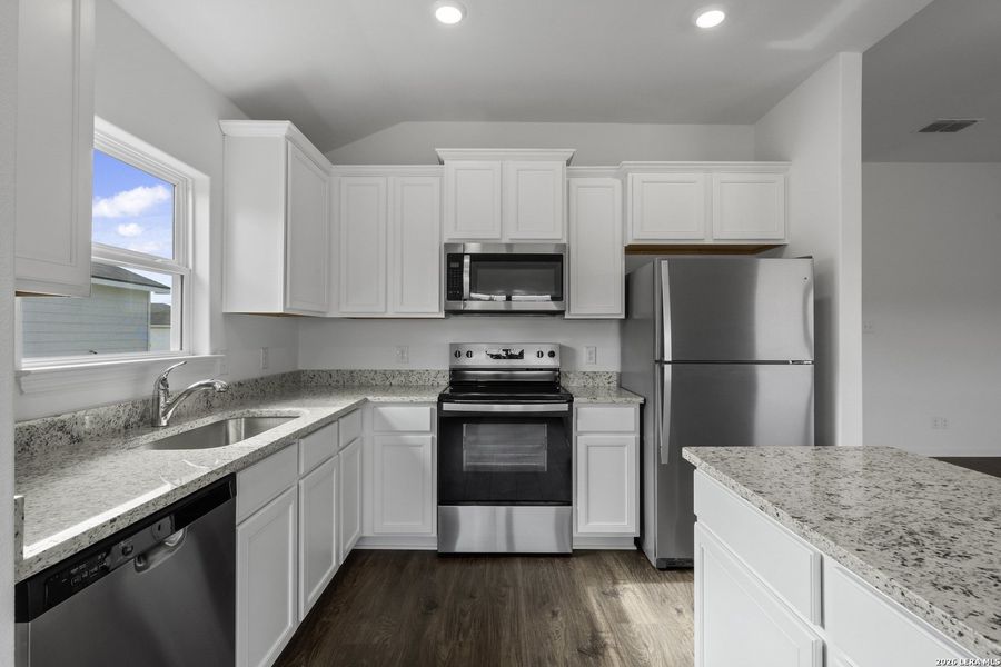 Furnished interior view inside a new home in , Lytle (Image 7).