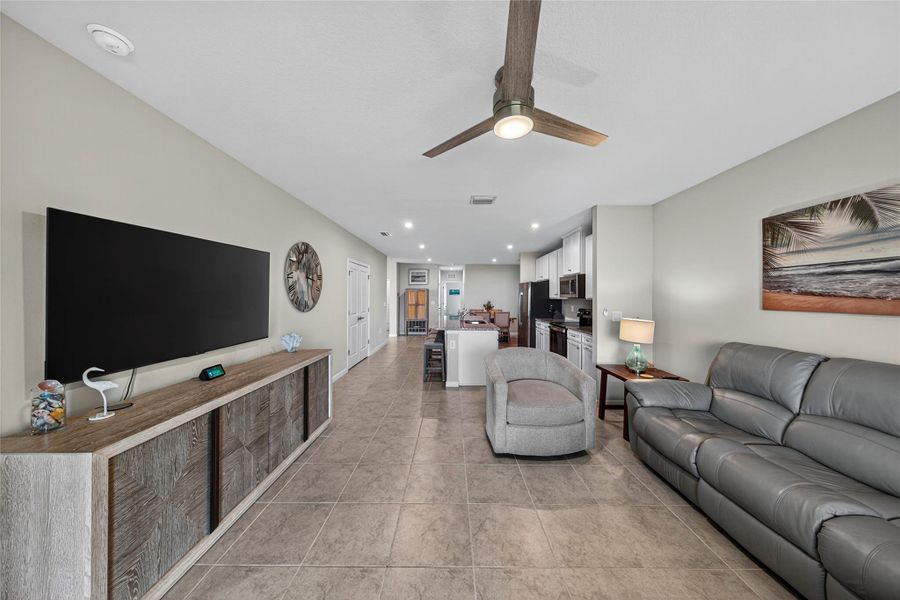 Furnished interior view inside a new home in , Port St. Lucie (Image 21).