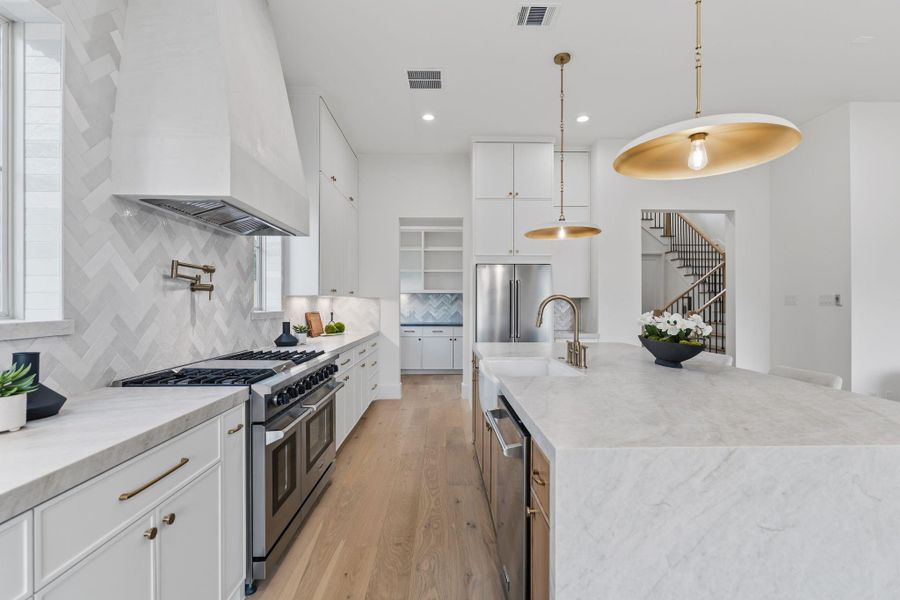 Furnished interior view inside a new home in , Houston (Image 14).