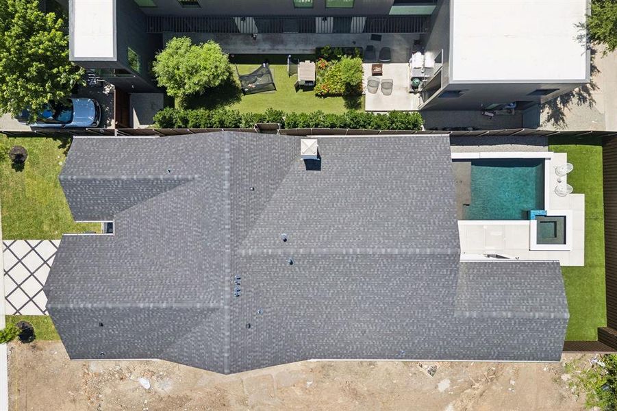 Exterior details and patio area of a home in , Dallas (Image 27).