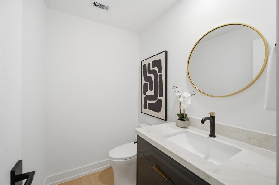 Furnished interior view inside a new home in , Houston (Image 11).