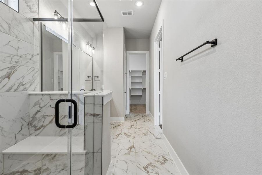 Furnished interior view inside a new home in Painted Tree Woodland West, McKinney (Image 11).