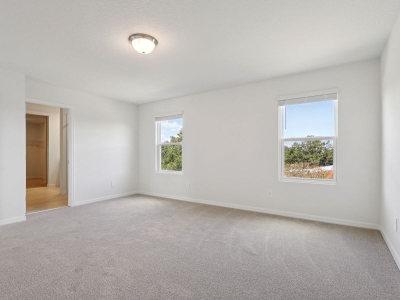 Spacious, unfurnished interior of a new home in The Reserve at Twin Lakes, St. Cloud (Image 11).