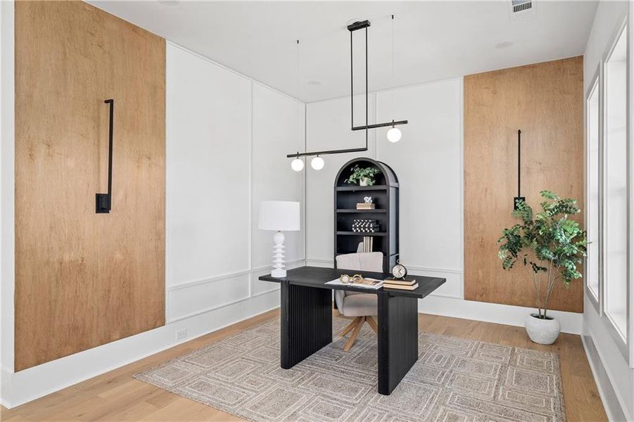 Furnished interior view inside a new home in Echo at Crabapple, Milton (Image 10).