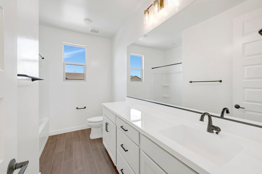 Furnished interior view inside a new home in Soleo, San Tan Valley (Image 13).
