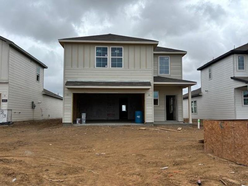 In-progress construction of a new home in Laurel Farms, Brookshire, TX (Image 34).