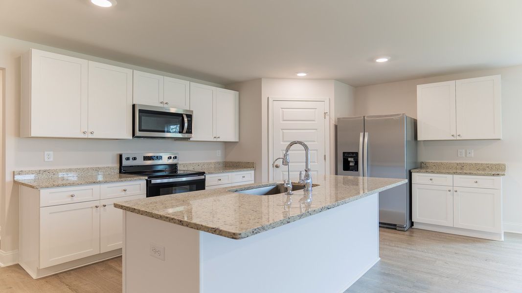 Furnished interior view inside a new home in Wesley Park, Crawfordville (Image 5).