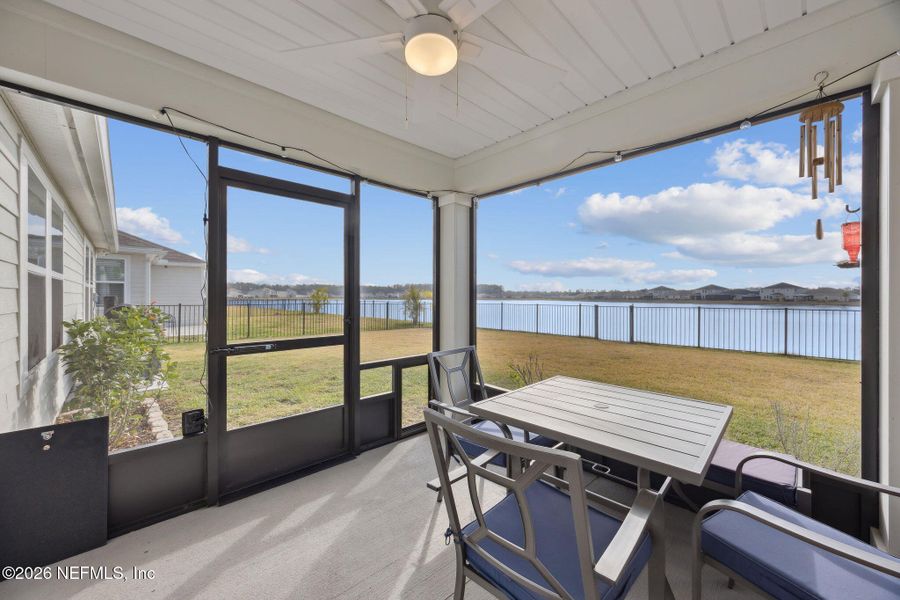 Exterior details and patio area of a home in Panther Creek, Jacksonville (Image 3). Exterior details and patio area of a home in Panther Creek, Jacksonville (Image 3).