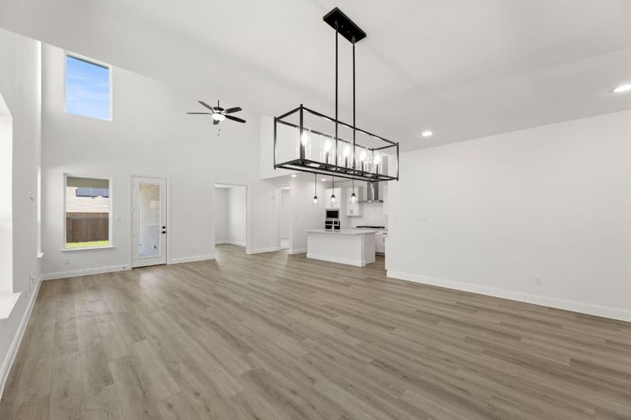 Representative unfurnished interior of a home built from the San Marcos by UnionMain Homes in Elevon, Lavon (Image 19). Representative unfurnished interior of a home built from the San Marcos by UnionMain Homes in Elevon, Lavon (Image 19).