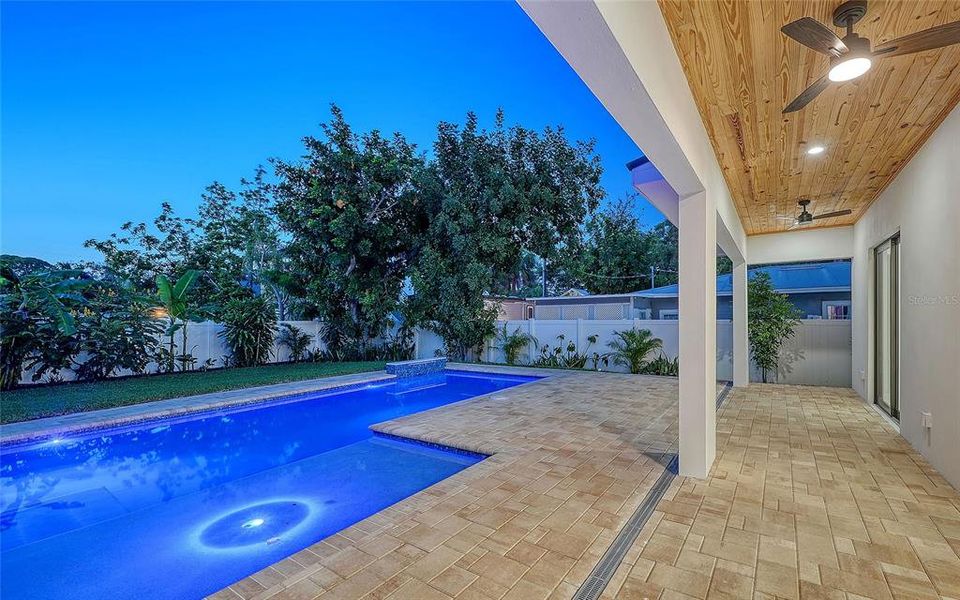 Exterior details and patio area of a home in , Sarasota (Image 25).