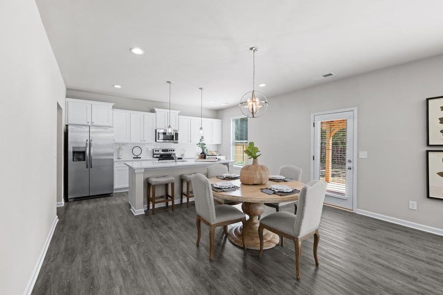 Furnished interior view inside a new home in Sutton's Landing, Statham (Image 16).