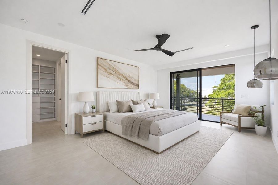 Furnished interior view inside a new home in , Fort Lauderdale (Image 12).