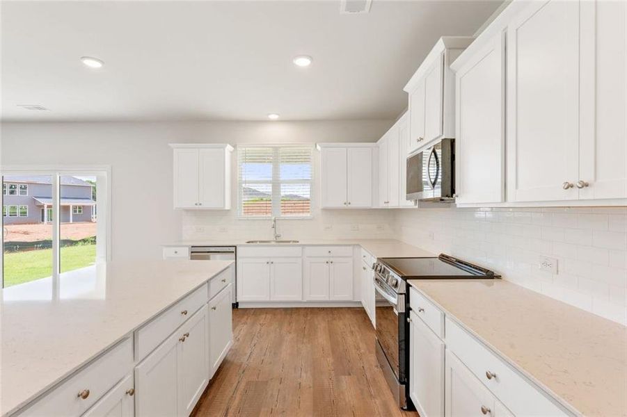 Furnished interior view inside a new home in Reserve at Gum Springs, Jefferson (Image 9).