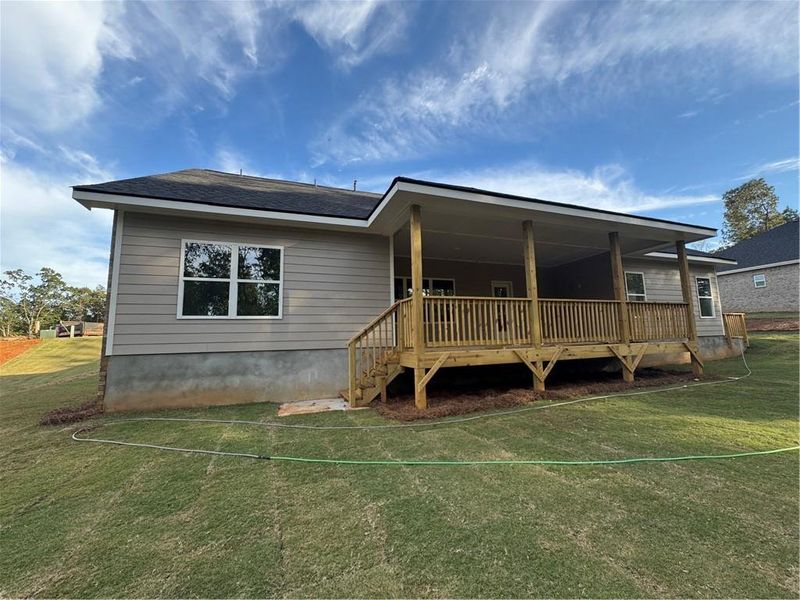 Exterior details and patio area of a home in Tuscany Hills, Douglasville (Image 20). Exterior details and patio area of a home in Tuscany Hills, Douglasville (Image 20).