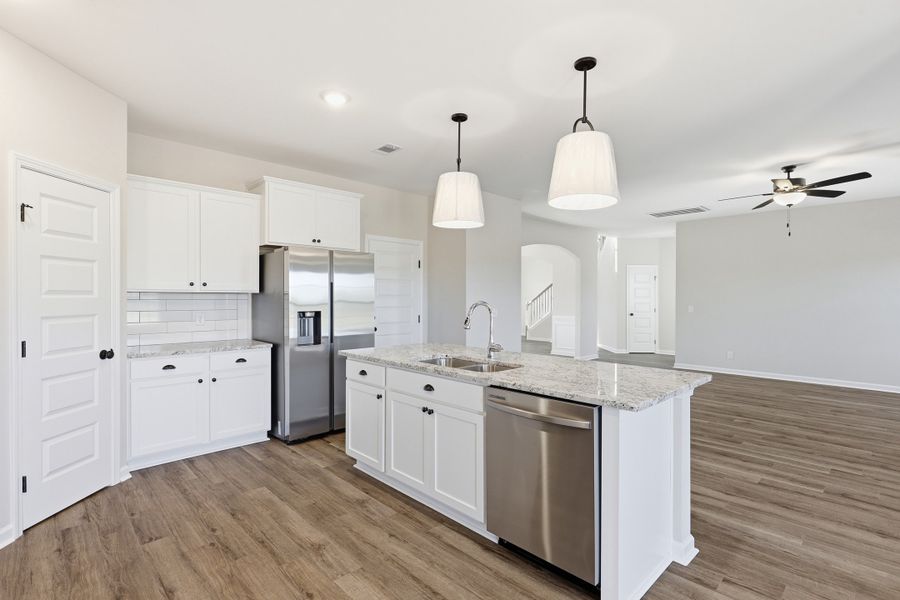 Representative furnished interior of a home built from the The Screven by RTS Homes in Tibet Road at Sassafras, Allenhurst (Image 13).