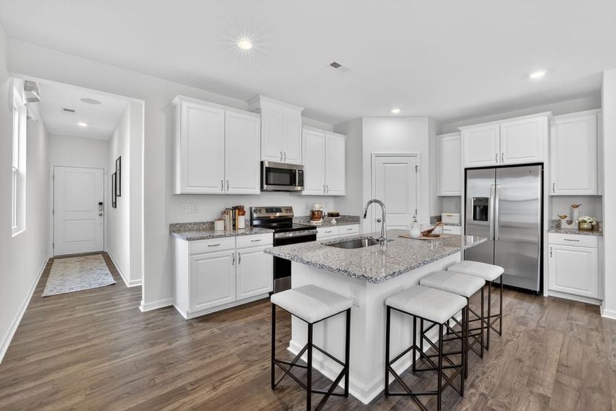 Representative furnished interior of a home built from the Linville by Taylor Morrison in Fincastle Glen, Shelby (Image 3).