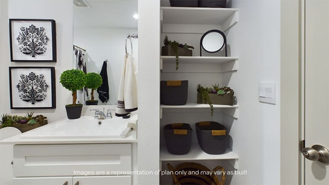 Furnished interior view inside a new home in Viridian, Lubbock (Image 9). Furnished interior view inside a new home in Viridian, Lubbock (Image 9).