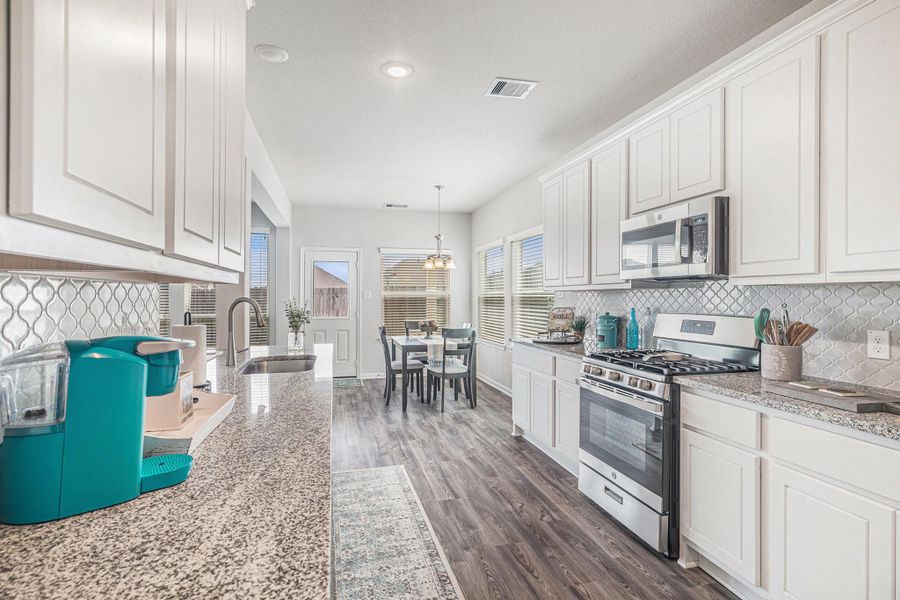 Furnished interior view inside a new home in Grand Oaks Reserve, Cleveland (Image 5).