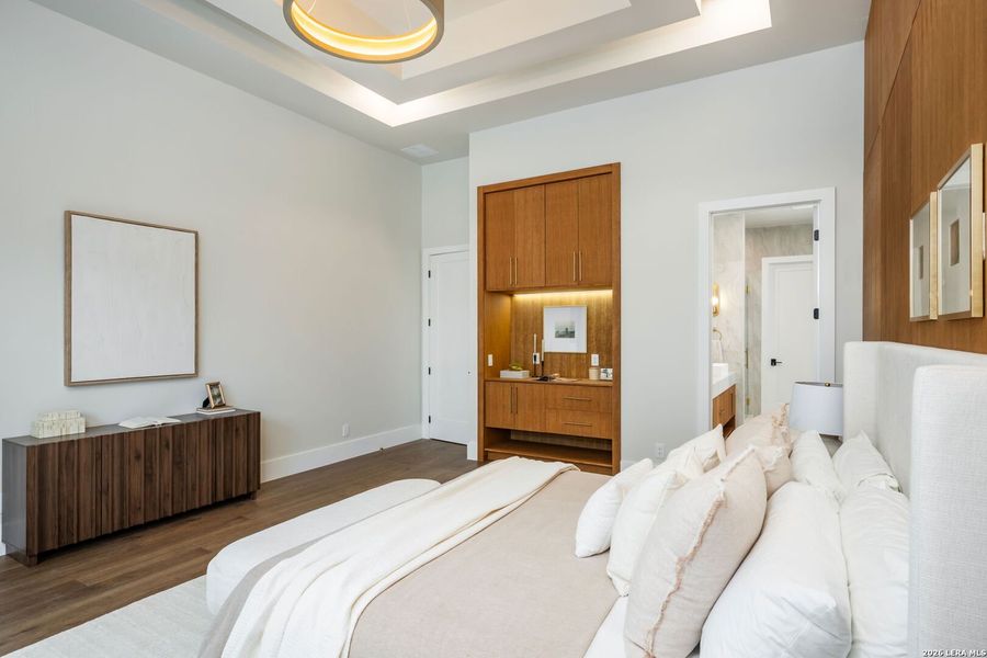 Furnished interior view inside a new home in , San Antonio (Image 5).