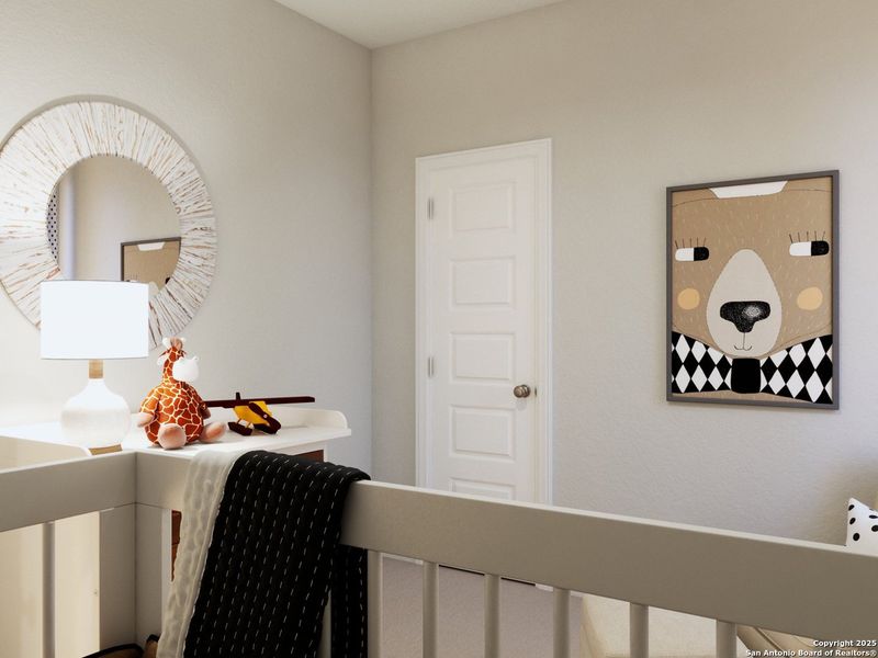 Furnished interior view inside a new home in Katzer Ranch, Converse (Image 7).