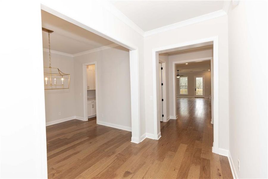 Spacious, unfurnished interior of a new home in Waterhaven, Cumming (Image 23).
