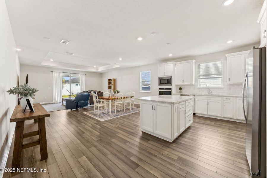 Furnished interior view inside a new home in Forest Park at Wildlight, Yulee (Image 36). Furnished interior view inside a new home in Forest Park at Wildlight, Yulee (Image 36).