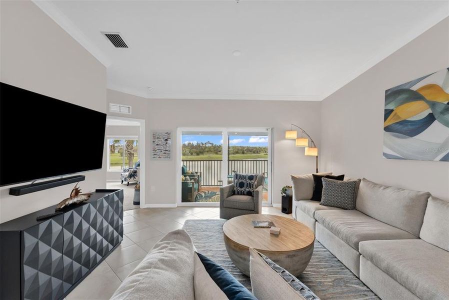 Furnished interior view inside a new home in , Punta Gorda (Image 19).