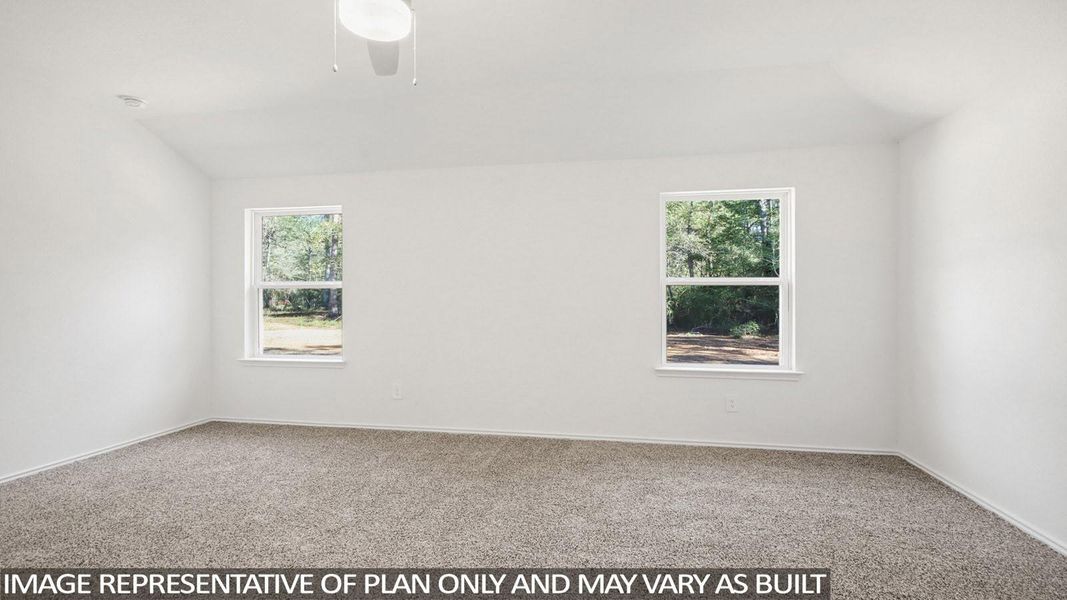 Spacious, unfurnished interior of a new home in River Ranch Meadows, Dayton (Image 21).