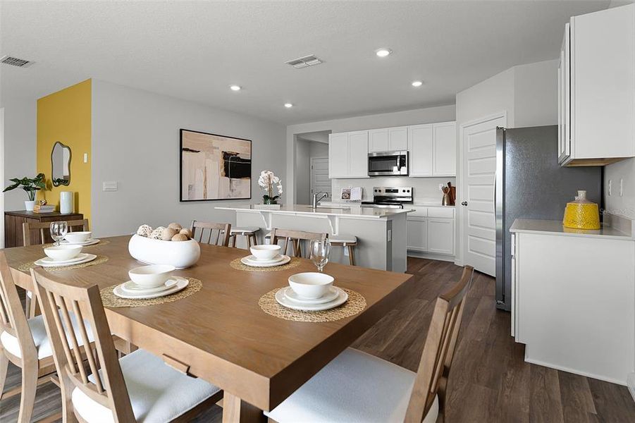 Furnished interior view inside a new home in , Winter Haven (Image 14).