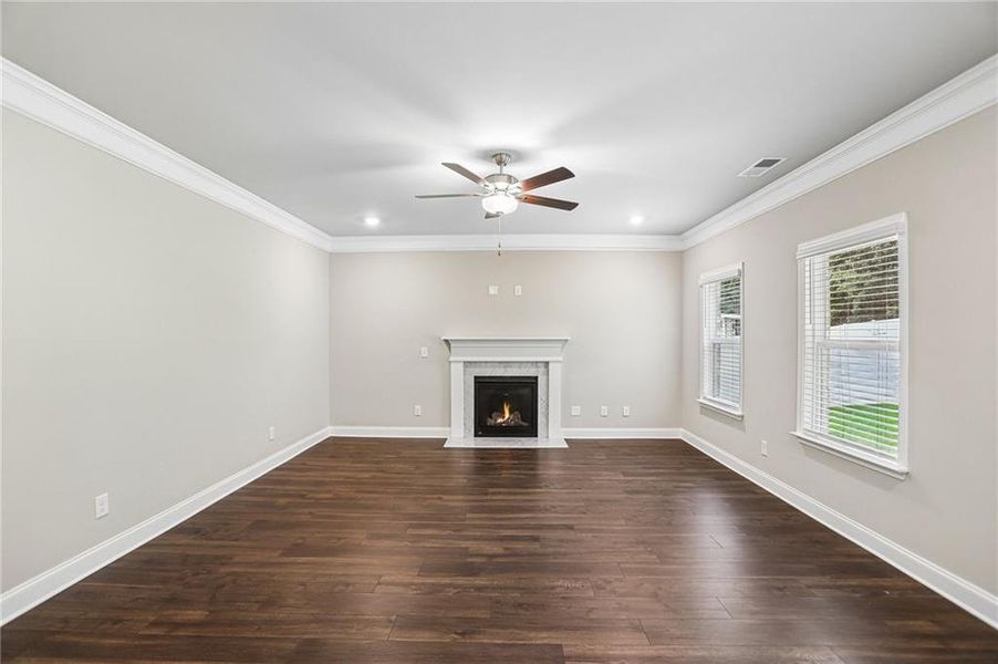 Spacious, unfurnished interior of a new home in , McDonough (Image 38).