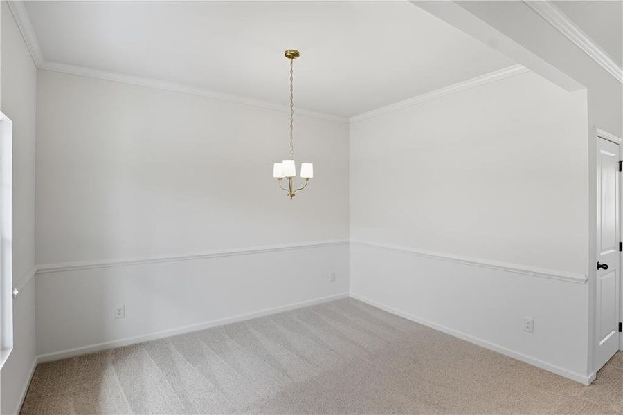 Spacious, unfurnished interior of a new home in The Reserve at Willow Oaks, Canton (Image 9). Spacious, unfurnished interior of a new home in The Reserve at Willow Oaks, Canton (Image 9).