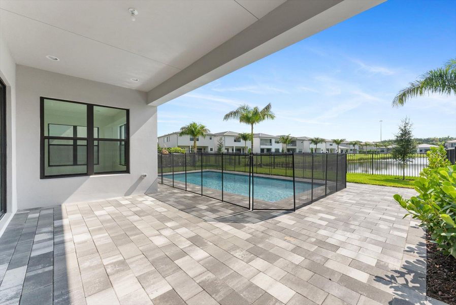 Exterior details and patio area of a home in , Boca Raton (Image 3). Exterior details and patio area of a home in , Boca Raton (Image 3).
