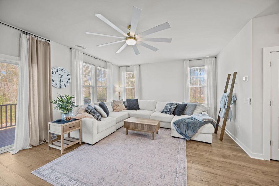 Furnished interior view inside a new home in , Hanahan (Image 9).