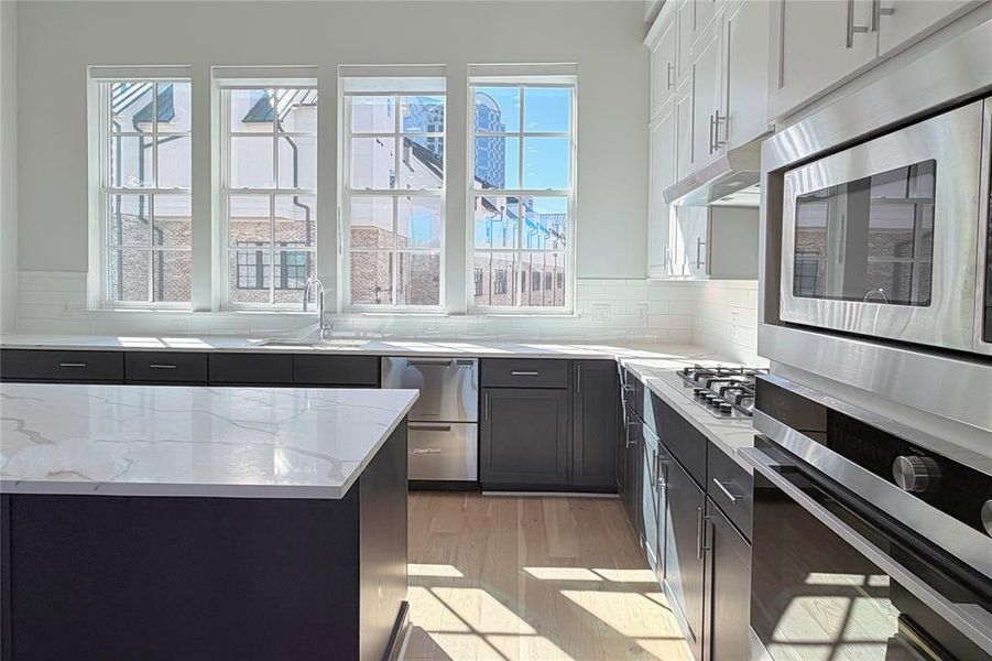 Progress photo of actual unit.