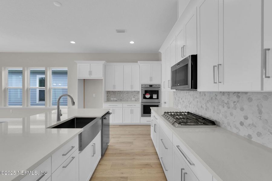 Furnished interior view inside a new home in Forest Park at Wildlight, Yulee (Image 9). Furnished interior view inside a new home in Forest Park at Wildlight, Yulee (Image 9).