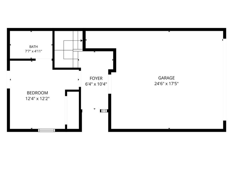 2D floor plan layout of this home in , Houston, TX (Image 4).