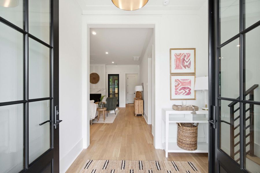 Furnished interior view inside a new home in , Mount Pleasant (Image 6). Furnished interior view inside a new home in , Mount Pleasant (Image 6).