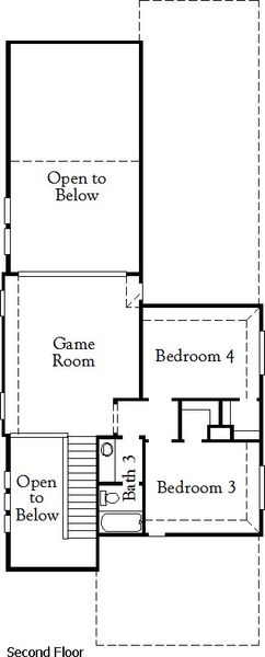 2D floor plan layout for the Tarrant by Coventry Homes in Heartland, Heartland, TX (Image 5). 2D floor plan layout for the Tarrant by Coventry Homes in Heartland, Heartland, TX (Image 5).