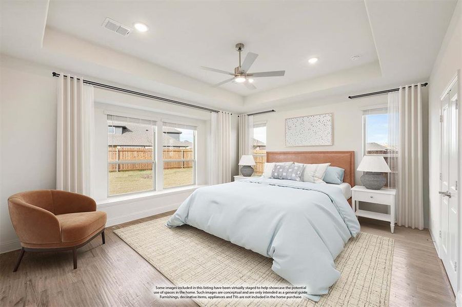 Furnished interior view inside a new home in Wildflower Ranch 60-65, Fort Worth (Image 16).