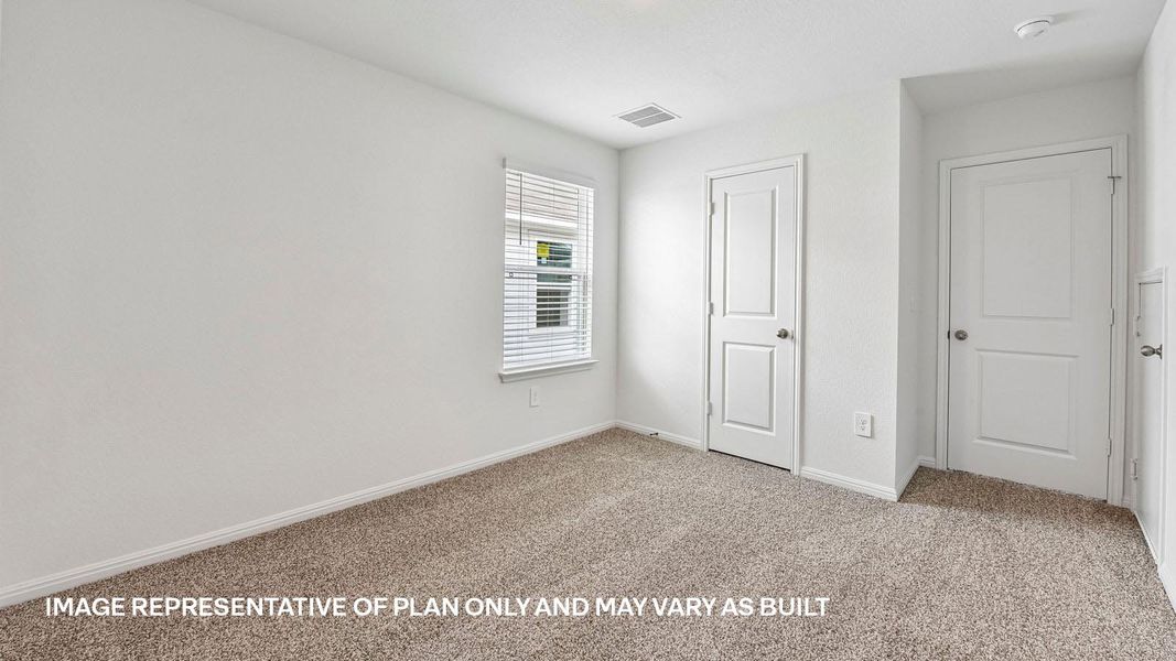 Spacious, unfurnished interior of a new home in Carillon, Manor (Image 29).