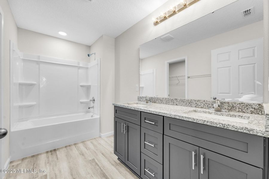 Furnished interior view inside a new home in , Jacksonville (Image 10).