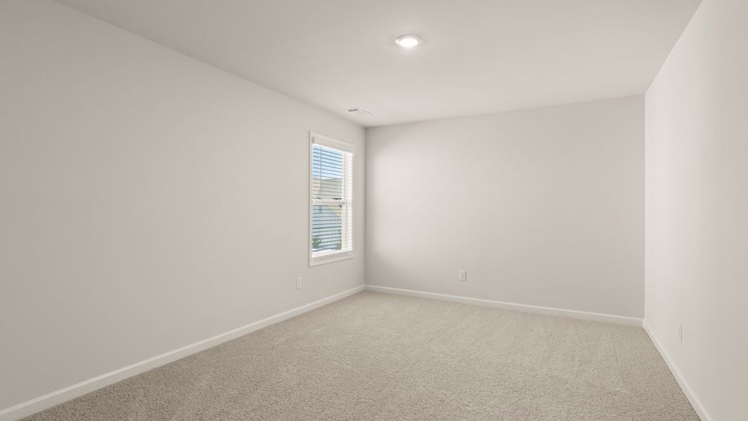Representative unfurnished interior of a home built from the Westerly by D.R. Horton in Hamptons at Riverwood East, Dallas (Image 28).