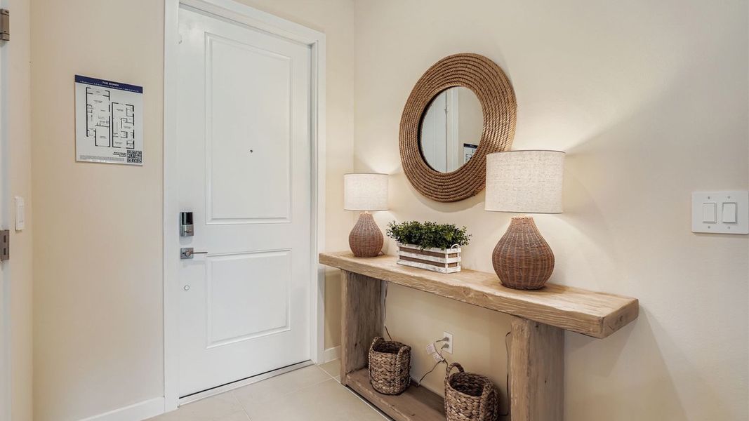 Representative furnished interior of a home built from the Bondi by D.R. Horton in Lakeside Landing, Royal Palm Beach (Image 6).